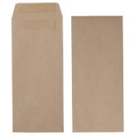 Office Depot Envelopes Plain Non standard 102 (W) x 229 (H) mm Self-adhesive Self Seal Brown 90 gsm Pack of 500