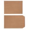 Office Depot C5 Kraft Pouches 162 x 229mm Self Seal Plain 90gsm Brown Pack of 500