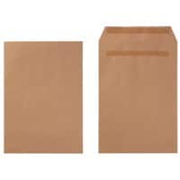 Office Depot C4 Envelopes 229 x 324mm Self Seal Plain 90gsm Brown Pack of 250