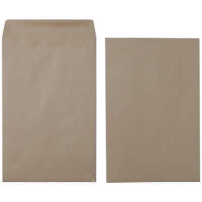 Office Depot Non Standard Envelopes 229 x 353mm Self Seal Plain 90gsm Brown Pack of 250