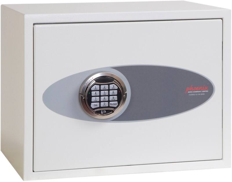 Phoenix Fortress Security Safe Electronic lock 24 L SS1182E White