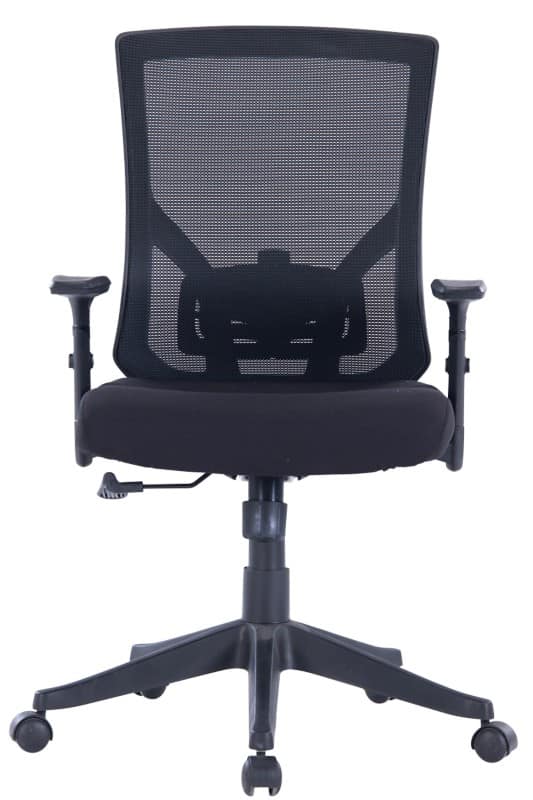 Realspace Vienna Executive Chair Basic Tilt Mesh Height Adjustable Armrest and Seat Black 110 kg 675 x 670 x 1,035 mm