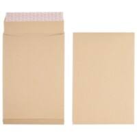 Office Depot Non Standard Gusset Envelopes 254 x 381 mm Peel and Seal Plain 140 gsm Brown Pack of 125