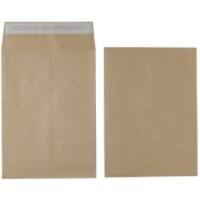 Office Depot Non Standard Gusset Envelopes 305 x 406 mm Peel and Seal Plain 140gsm Brown Pack of 125