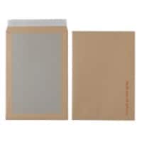Viking C4 Peel and Seal Board Back Envelopes Brown 324 (W) x 229 (H) mm Plain 115 gsm Pack of 125