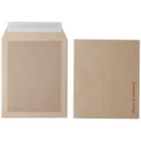 Office Depot Board Back Envelopes Non Standard Peel and Seal 318 x 267mm Plain 115gsm Brown Pack of 125