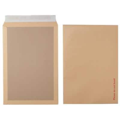 Office Depot Board Back Envelopes C3 Peel and Seal 324 x 457mm Plain 115gsm Brown Pack of 50