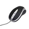 Ativa Wired Ergonomic Mouse AT-2134 Optical For Right and Left-Handed Users 1.8 m USB-A Cable Black, Silver