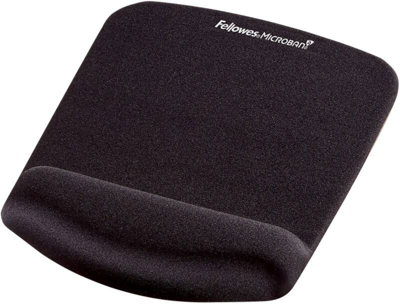Fellowes PlushTouch Mouse Pad Black