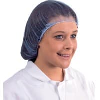 Supertouch Hair Nets 19310 Mesh Blue Pack of 100