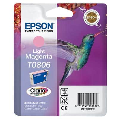 Epson T0806 Original Ink Cartridge C13T08064011 Magenta