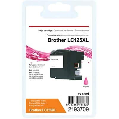 Viking LC125XL Compatible Brother Ink Cartridge Magenta