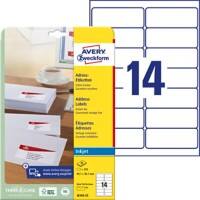 Avery No Iron Clothing Labels White (36 Pack) ETVET36.UK