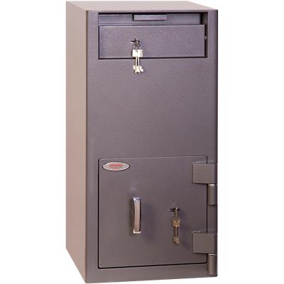 Phoenix Cashier Deposit Size 2 Security Safe with Key Lock 68L SS0997KD 700 x 340 x 380mm Graphite Grey