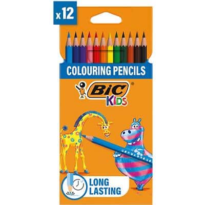 BIC Colouring Pencils 829029 Multi Pack of 12