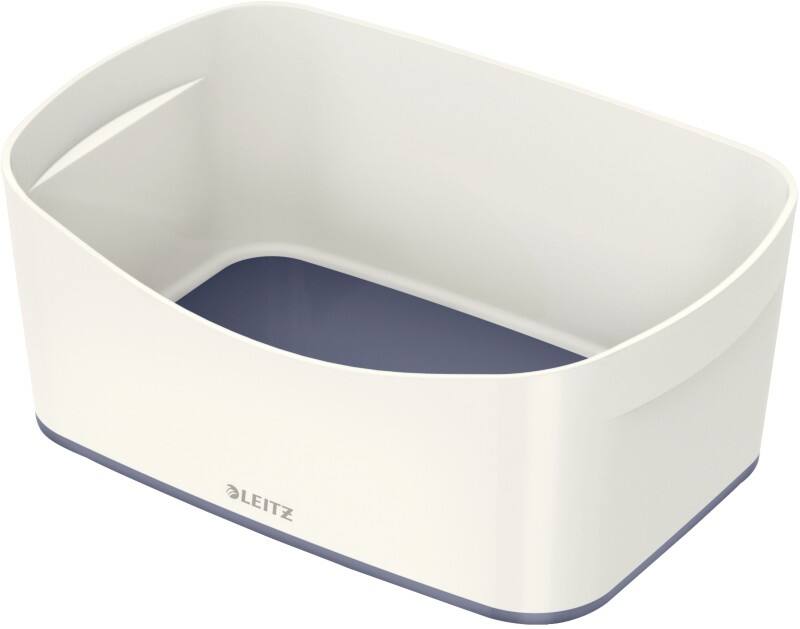 Leitz MyBox WOW Storage Tray White, Grey Plastic 24.6 x 16 x 9.8 cm