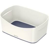 Leitz MyBox WOW Storage Tray White, Grey Plastic 24.6 x 16 x 9.8 cm