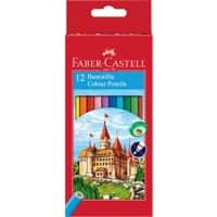 Faber-Castell Colouring Pencils Assorted 111212 Pack of 12