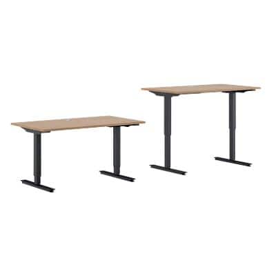 EFG Sit Stand Desk BRO14MR24 Birch 1,400 mm  x  800 mm
