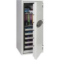 Phoenix Size 2 Data Safe with Key Lock 228L Data Commander DS4622K  1685 x 690 x 720mm White