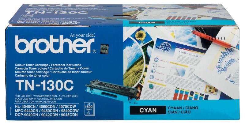 Brother TN-130 Original Toner Cartridge Cyan