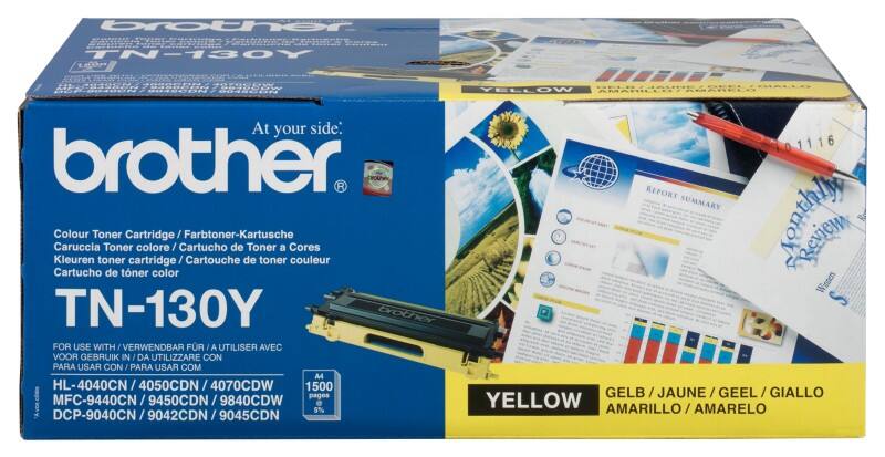 Brother TN-130 Original Toner Cartridge Yellow