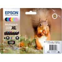 Epson 378XL Original Ink Cartridge C13T37984010 Black & 5 Colours Multipack Pack of 6