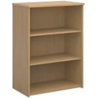 Dams International Bookcase with 2 Shelves Universal 800 x 470 x 1090 mm Oak