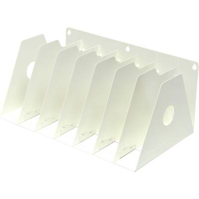 Rotadex Wall Rack A4 Holds up to seven ring binders Grey 16.2 x 36.8 x ...