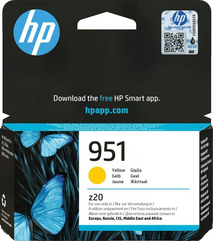 HP 951 Original Ink Cartridge CN052AE Yellow