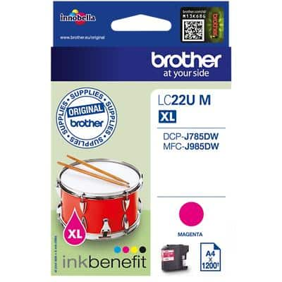 Brother LC22UM Original Ink Cartridge Magenta