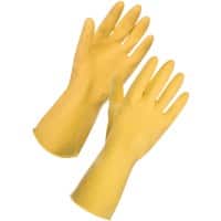 Supertouch Gloves Latex Size M Yellow Pack of 12