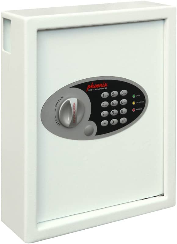Phoenix Cygnus Key Safe Electronic lock 7.5 L KS0032E White