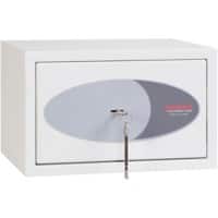 Phoenix Security Safe with Key Lock Fortress SS1181K 350 x 300 x 220mm White