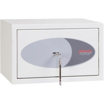 Phoenix Fortress Security Safe Key lock 7 L SS1181K White