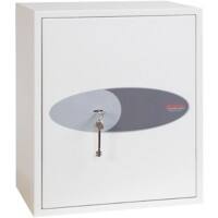 Phoenix Security Safe with Key Lock Fortress SS1183K 450 x 350 x 550mm White