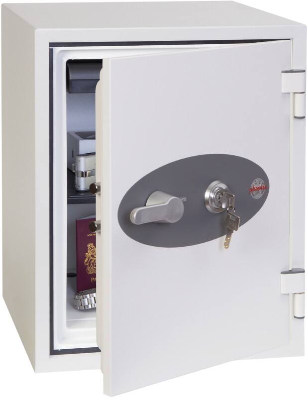 Phoenix Titan Fireproof Safe Key lock 36 L FS1283K White