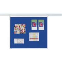 Legamaster Wall Mountable Whiteboard Rail System Legaline 120 x 90 cm Blue