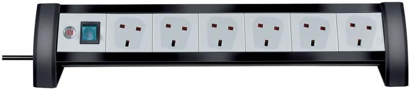 brennenstuhl Premium-Office-Line 6 Way Socket Line Extension 3m