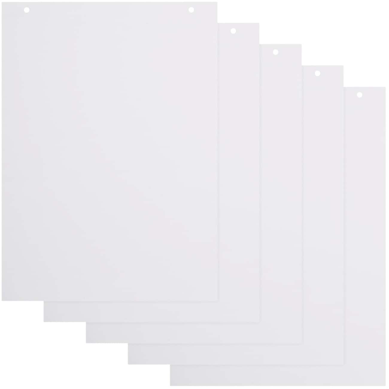 Viking Flipchart Pad Plain Euro 50 gsm 20 Sheets Pack of 5