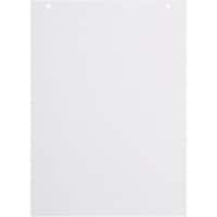 Viking Plain Flipchart Pads Perforated A1 50 gsm 40 Sheets Pack of 5