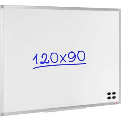 Office Depot Wall Mountable Magnetic Whiteboard Enamel Superior 120 x 90 cm