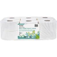 Niceday Professional Standard Toilet Roll 2 Ply 2713707 Pack of 12 of 557 Sheets