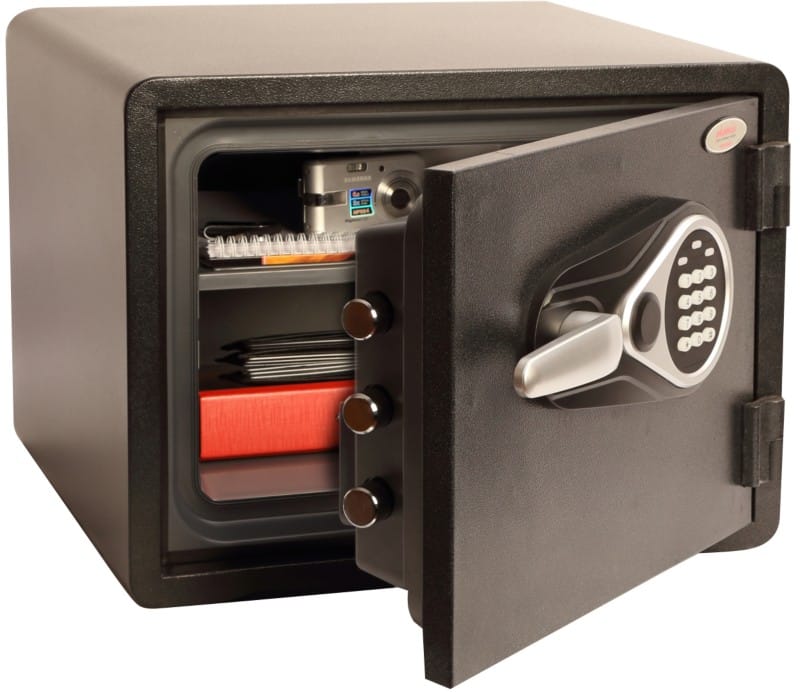 Phoenix Titan Aqua Fireproof Safe Electronic lock 24 L FS1291E Black