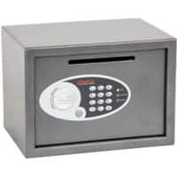 Phoenix Deposit Home & Office Size 2 Security Safe with Electronic Lock 17L Vela SS0802ED  250 x 350 x 250mm Metallic Graphite