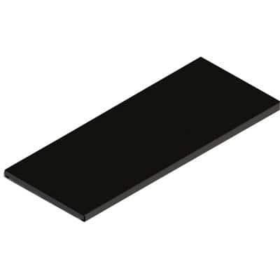 Realspace Shelf Steel 845 x 366mm Black