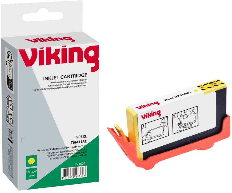 Viking 903XL Compatible HP Ink Cartridge T6M11AE Yellow