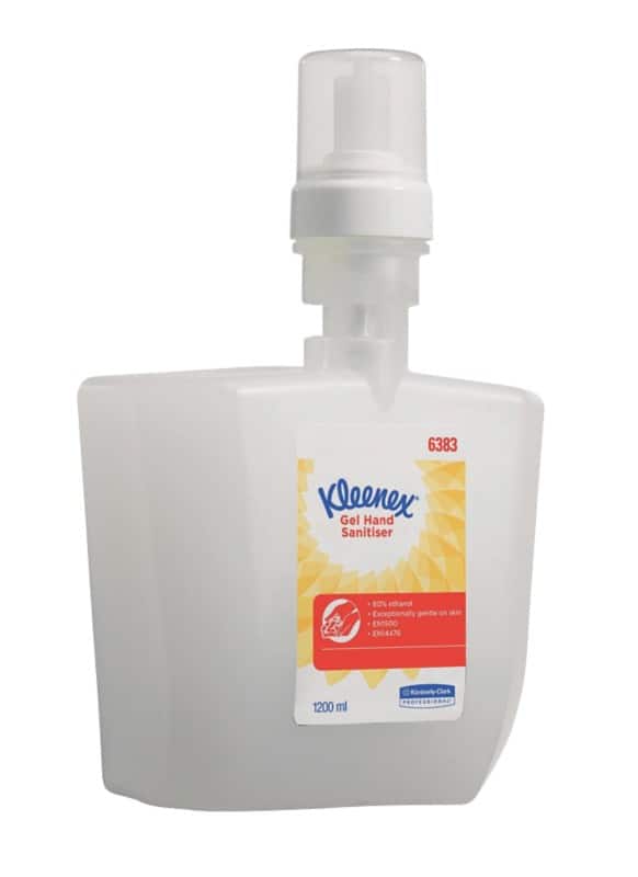 Kleenex 6383 Gel Hand Sanitiser Refill 1.2L Pack of 4