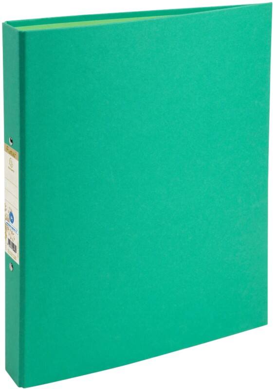 Exacompta Forever 30 mm Ring Binder Cardboard, Paper A4 2 Rings Green