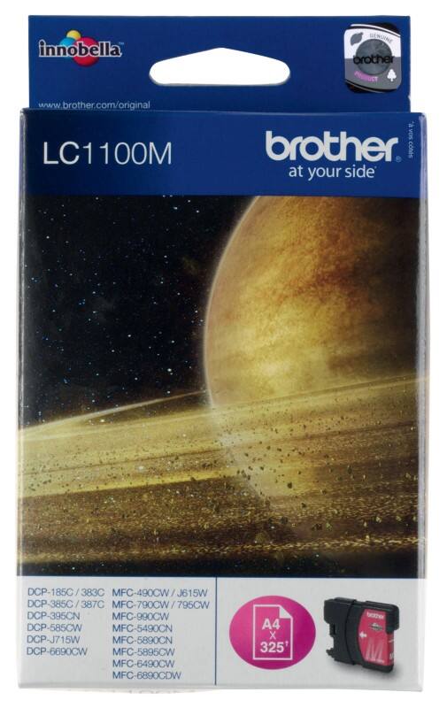 Brother LC1100M Original Ink Cartridge Magenta